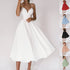 Sexy V-neck Suspender Dress Summer Fashion A-Line Long Dresses For Women - JEXIE