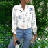 Colorful Paisley Pattern Blouse - JEXIE
