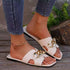 Lightweight Chain Casual Flat Slippers - JEXIE