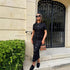 Retro Knitted Long Sleeves Dress