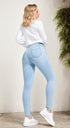 High Rise Slim Skinny Jeans - JEXIE