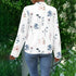 Colorful Paisley Pattern Blouse - JEXIE