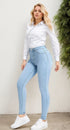 High Rise Slim Skinny Jeans - JEXIE