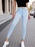 High Rise Slim Skinny Jeans - JEXIE