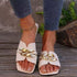 Lightweight Chain Casual Flat Slippers - JEXIE