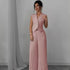 Sleeveless Vest Pleated Pants Set - JEXIE