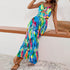 Boho Maxi Dress Colorful Sundress - JEXIE