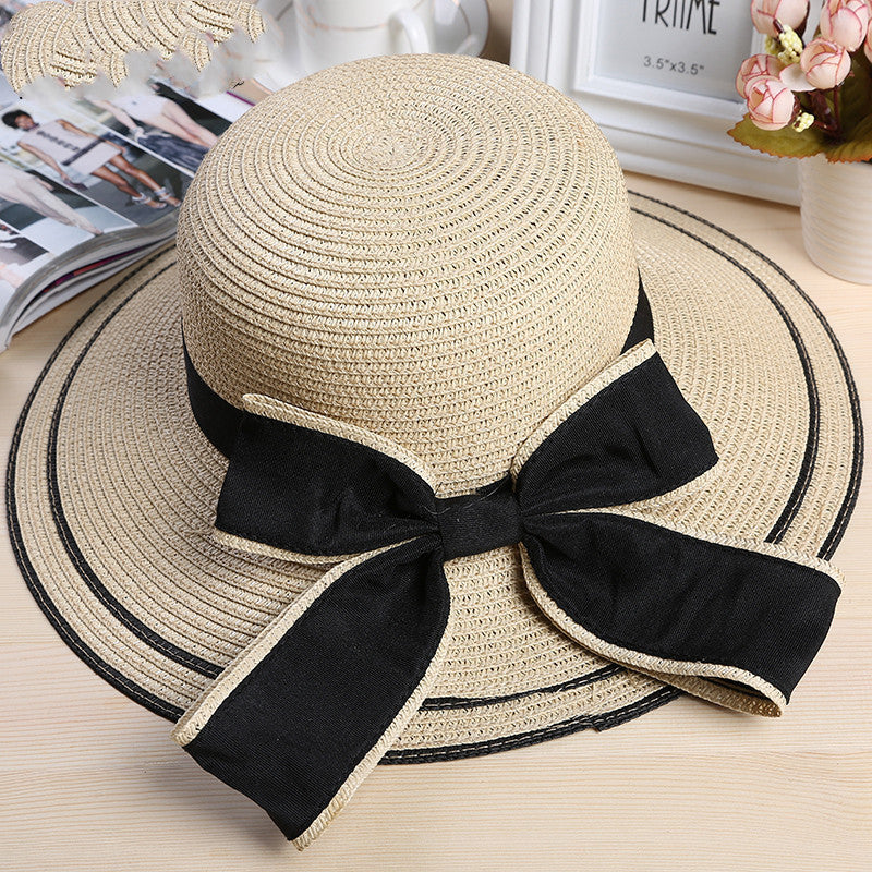 Sun Ribbon Beach Hat - JEXIE