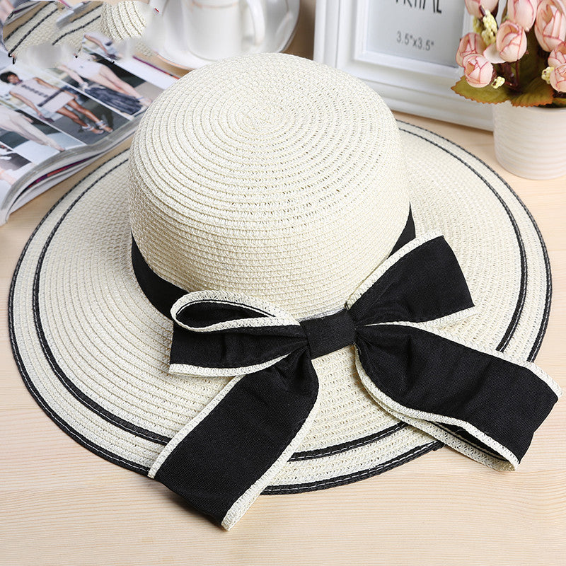 Sun Ribbon Beach Hat - JEXIE