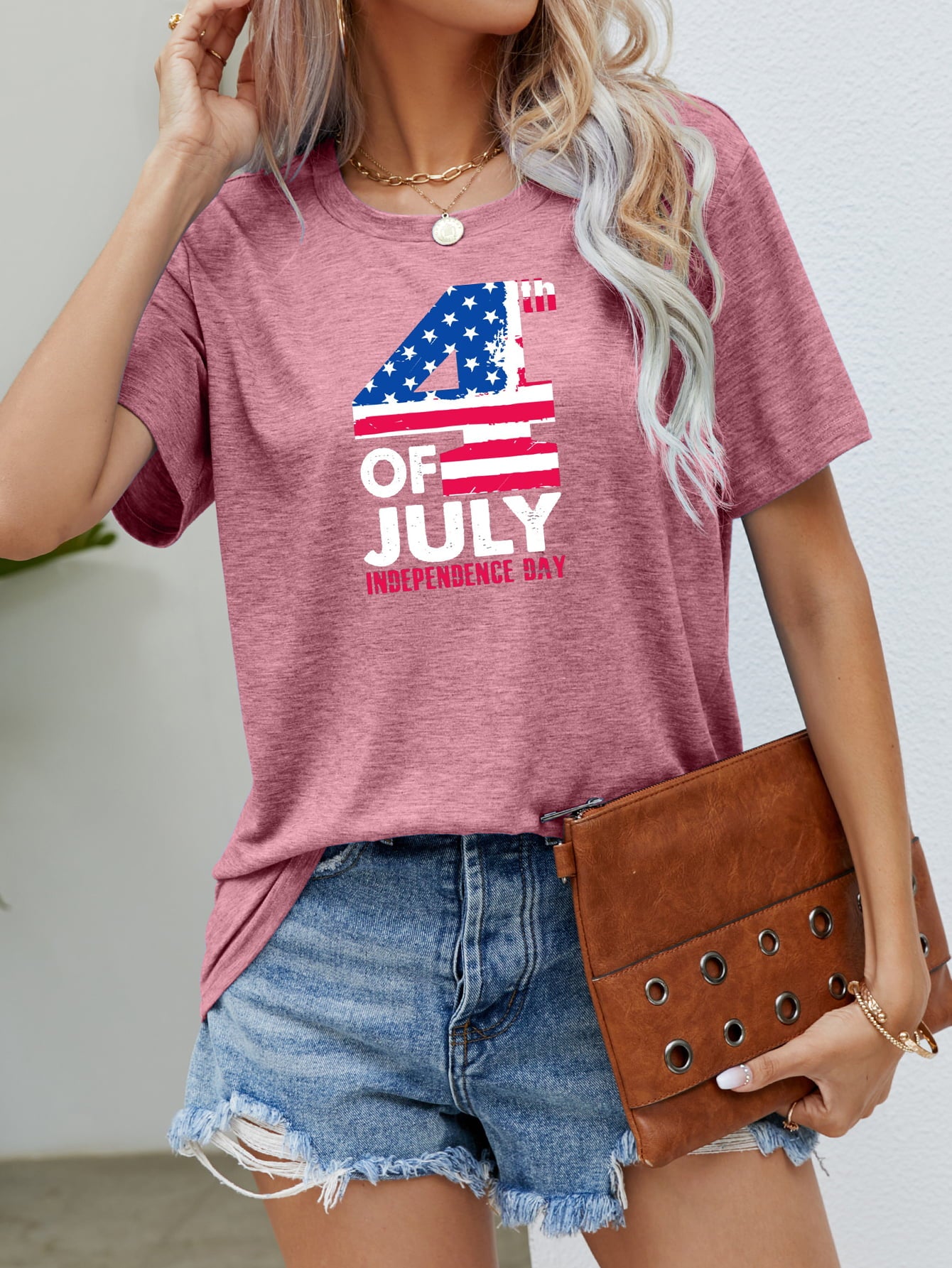 4th Of July Casual T-shirt - JEXIE
