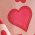 Loose Bow Tie Hearts Shirt - JEXIE