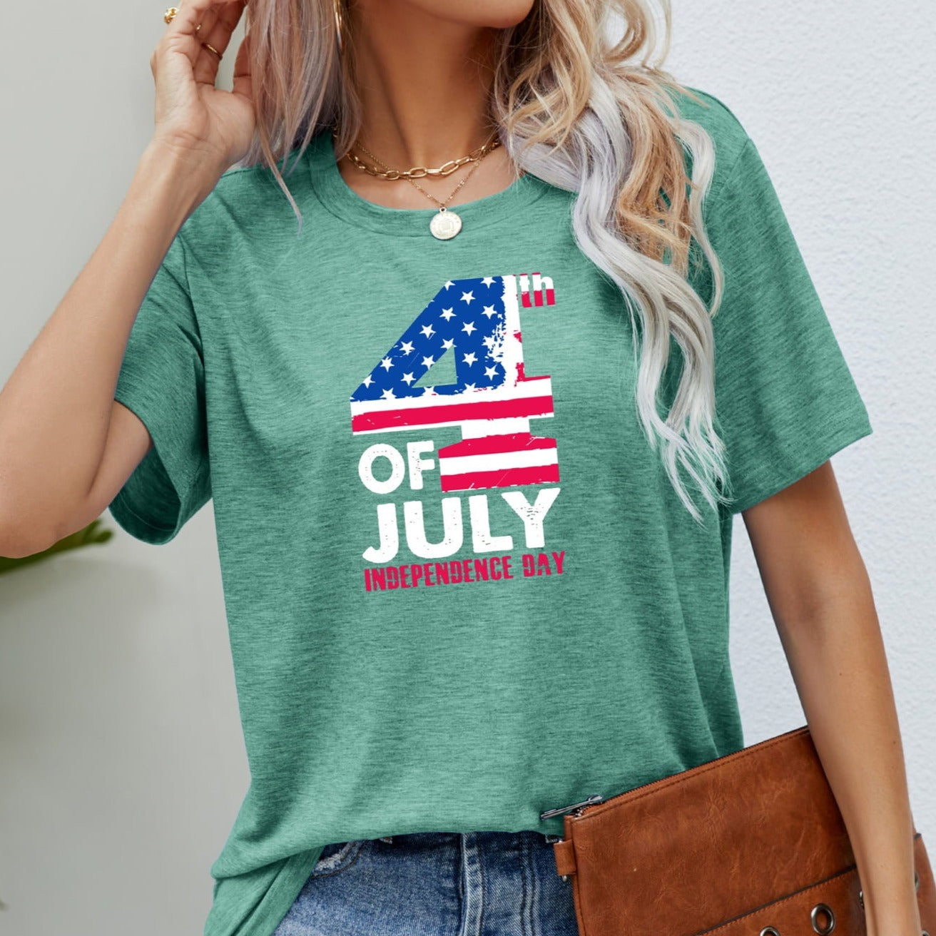 4th Of July Casual T-shirt - JEXIE