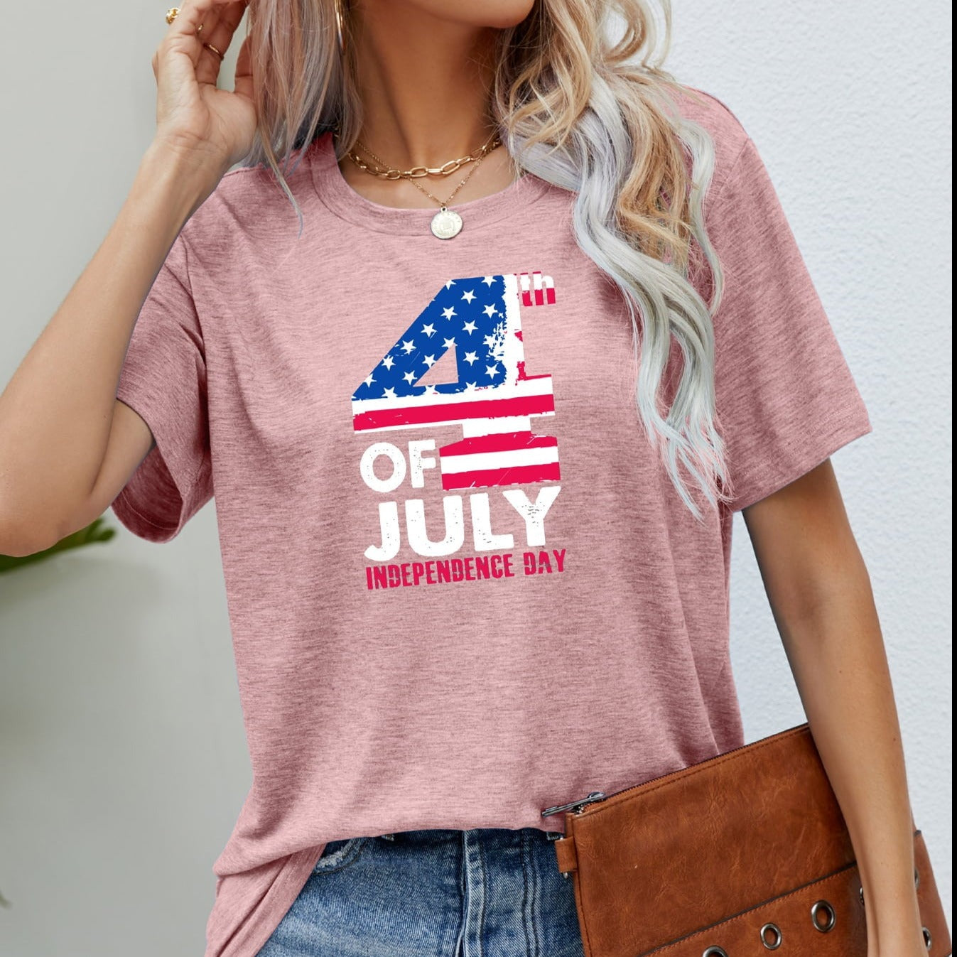 4th Of July Casual T-shirt - JEXIE