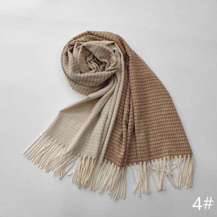 Soft Chic Tassel Edge Scarf