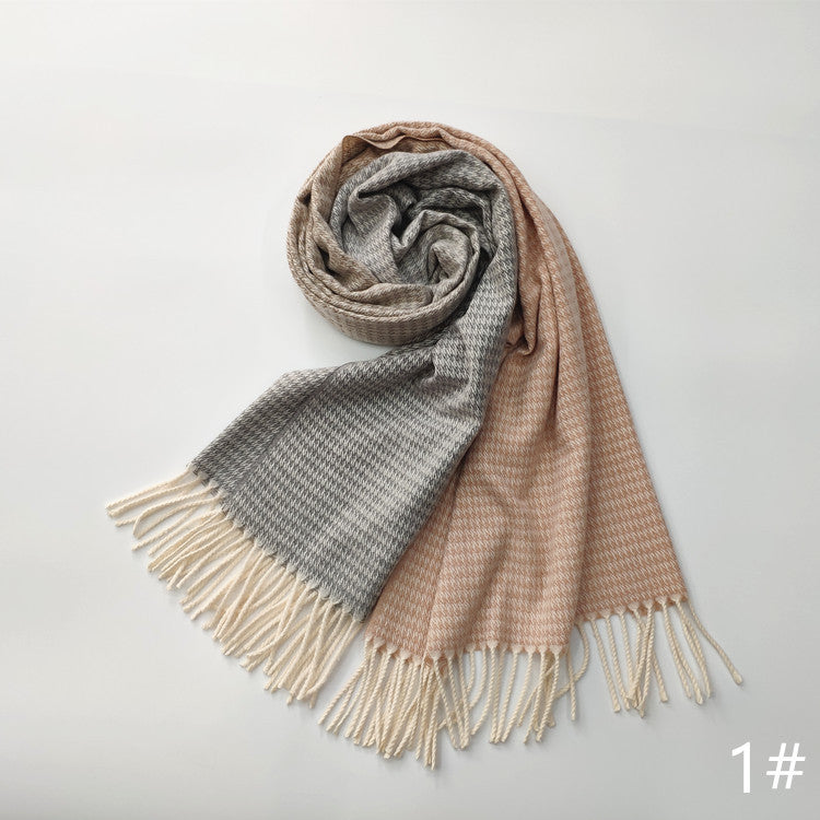 Soft Chic Tassel Edge Scarf