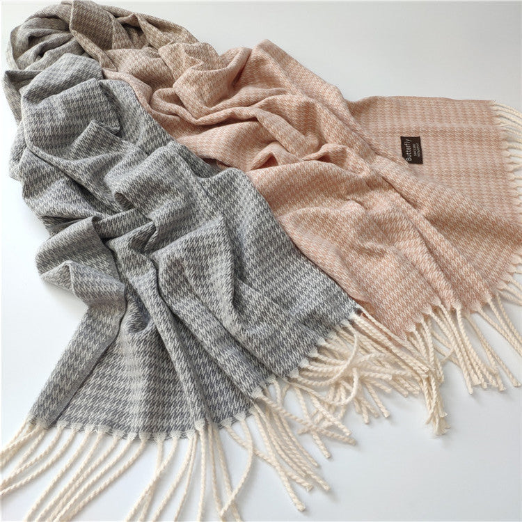 Soft Chic Tassel Edge Scarf