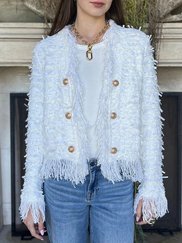 Elegant Tassel Fashion Jacket