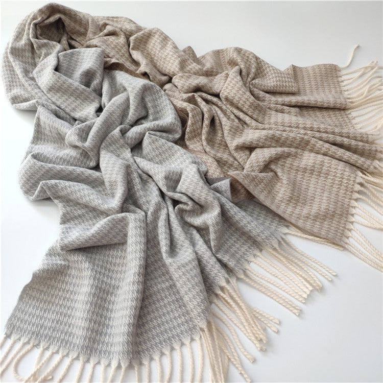 Soft Chic Tassel Edge Scarf