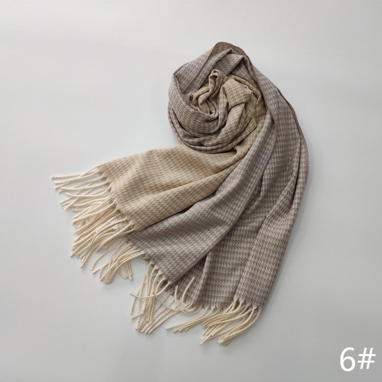 Soft Chic Tassel Edge Scarf