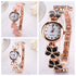 Flowers Bracelet Strap Watch