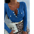 Ribbed Knit Scoop Neck Top - JEXIE