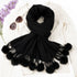 Pompoms Fall Fashion Scarf