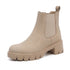 Thick Bottom Suede Martens Boots