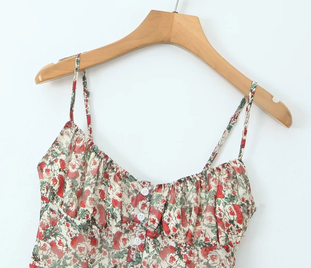 Sling Slim Fit Mid-length Dress