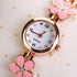 Flowers Bracelet Strap Watch