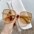 Squared Gradient Color Sunglasses