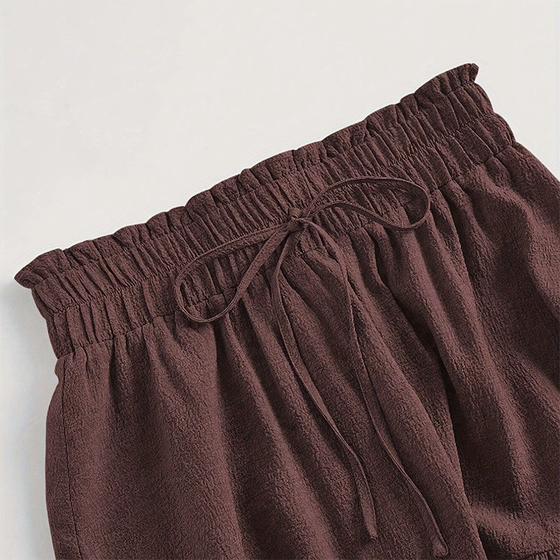 High-Waist Knot Plus Size Skirt