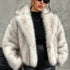 Thick Warm Foxy Fur Short Coat