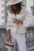 Suit Collar Wool Small Coat