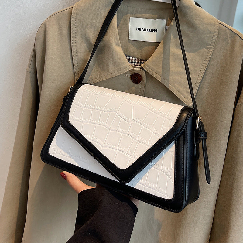 Stone Pattern Square Bag - JEXIE