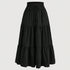 High-Waist Knot Plus Size Skirt