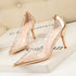 Transparent Rhinestone Clear Shoes