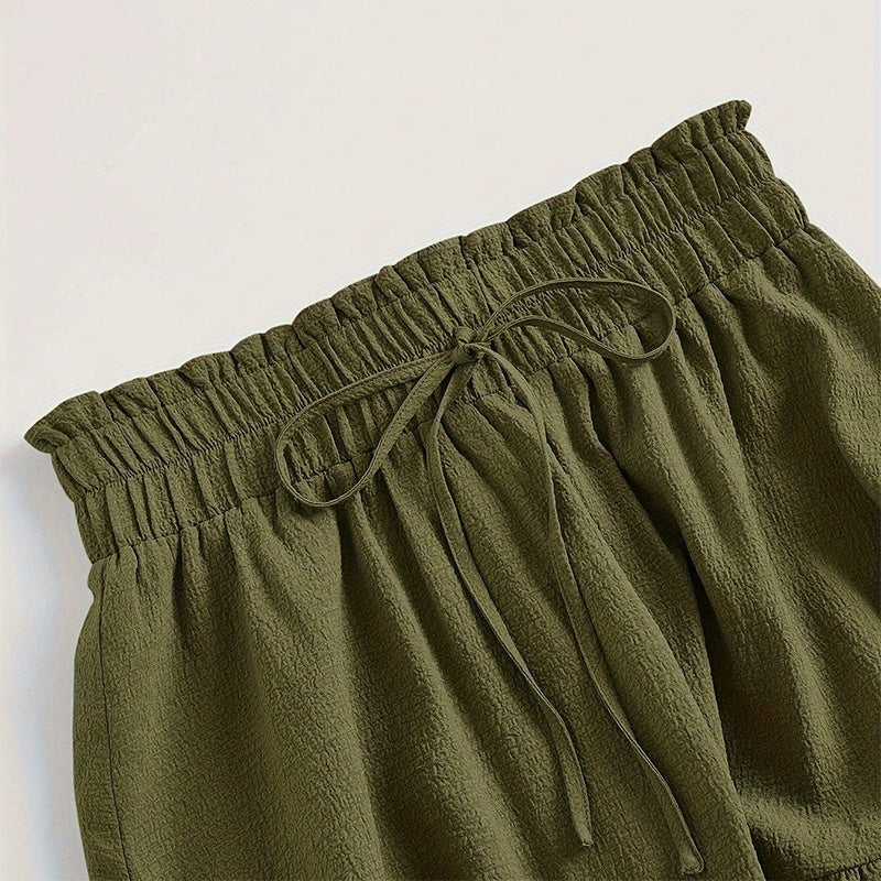 High-Waist Knot Plus Size Skirt