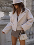 Suit Collar Wool Small Coat