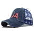 USA Embroidered Baseball Hat