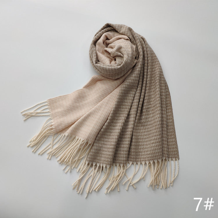 Soft Chic Tassel Edge Scarf