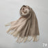 Soft Chic Tassel Edge Scarf