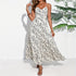 Bohemian Back Tie-Wrap Dress - JEXIE