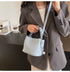 Crossbody Design Portable Bucket Bag