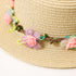 Flat Brim Straw Sun Hat