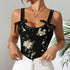 Floral Vintage Corset Style Vest