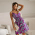 Flowers Print Tropical Dress