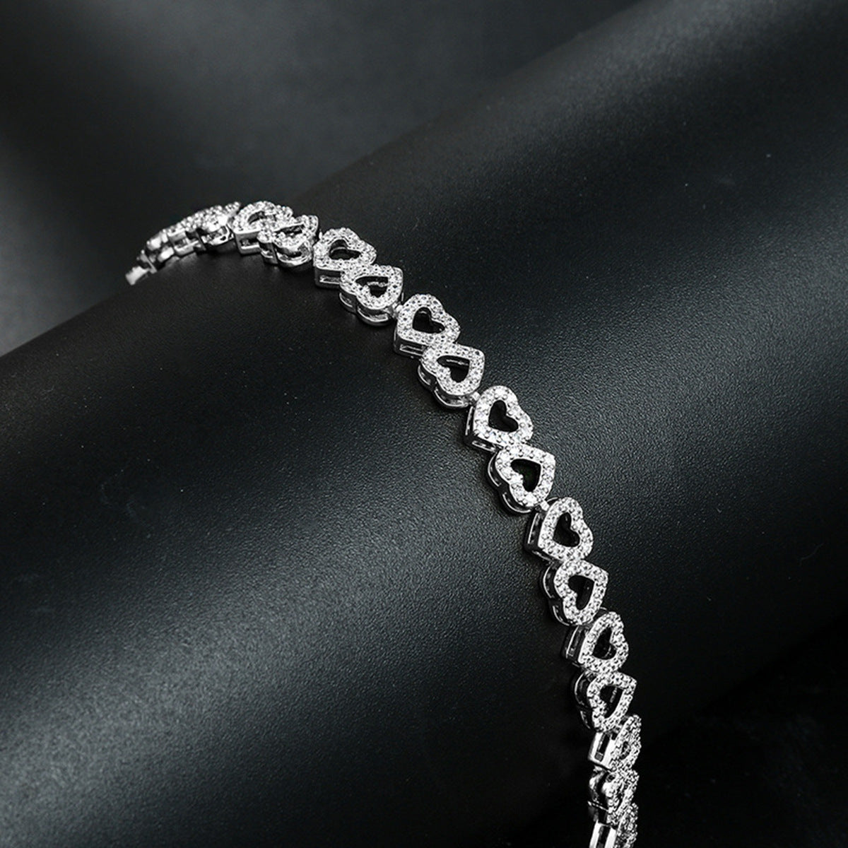 Hearts Diamond Elegant Bracelet - JEXIE