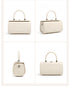 Leather Shoulder Crossbody Square Bag