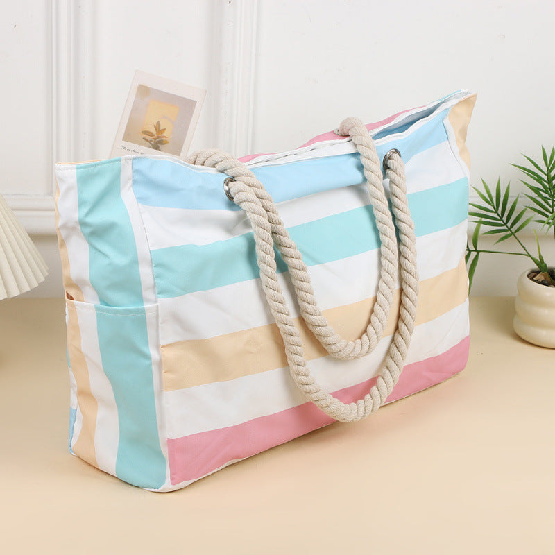 Large Canvas Tote Beach Bag