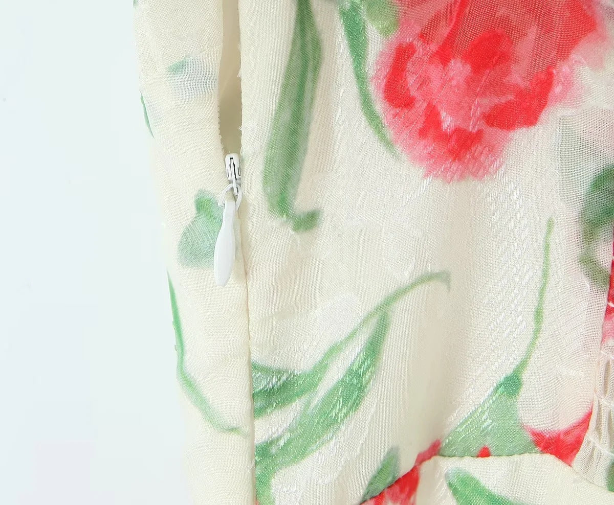 Sling Slim Fit Mid-length Dress